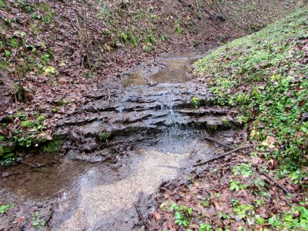 Водоспад на Обіжевському потоці