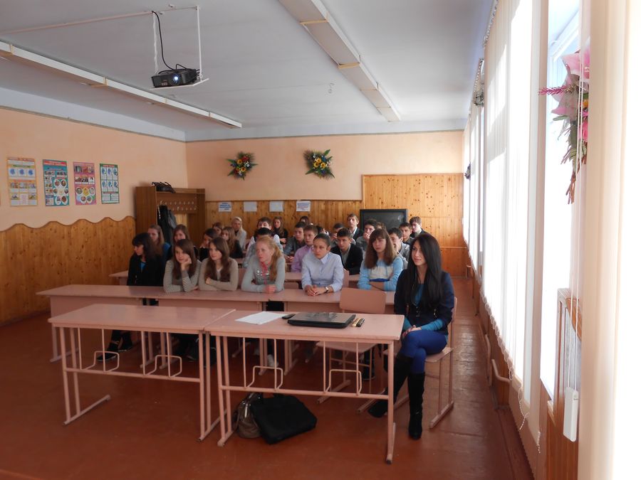 Meeting in Makovey Secondary School Specializing in IT 